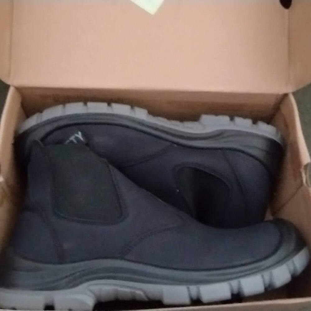 Taerdun Steel Toe Work Boots for Men 13